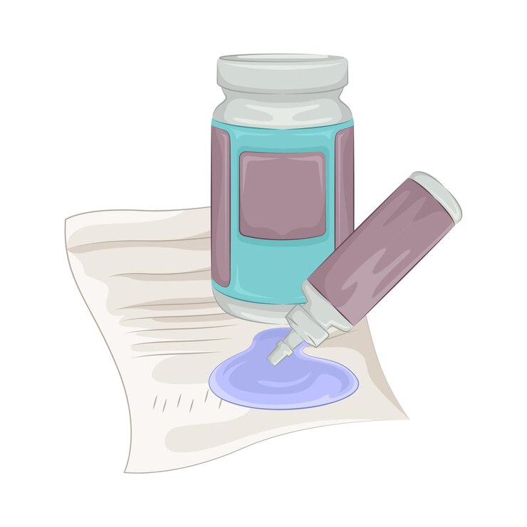 Vector illustration of glue