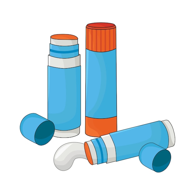 Vector illustration of glue