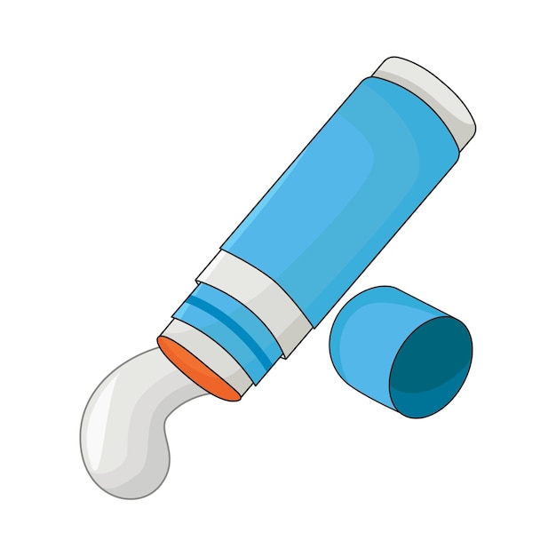 Vector illustration of glue