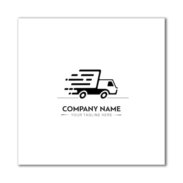 Illustration graphic vector of logistics and delivery company logo design template