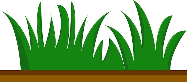 Vector illustration of grass