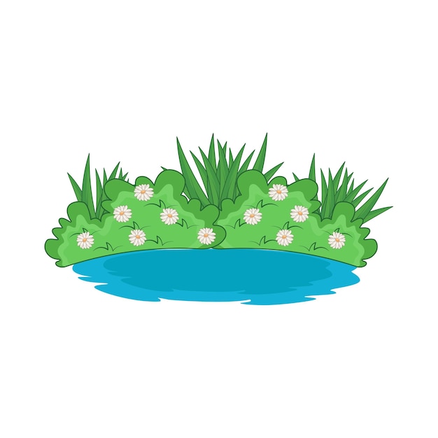 Illustration of grass