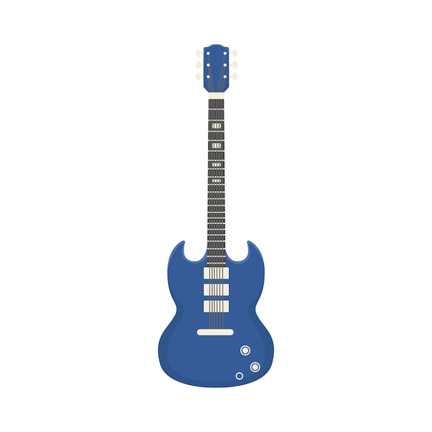 Vector illustration of guitar