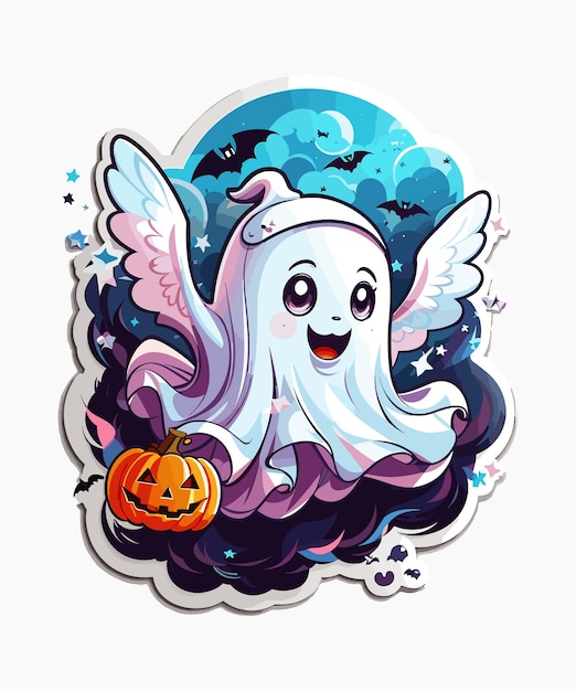 Vettore illustrazione di un design personalizzato di halloween