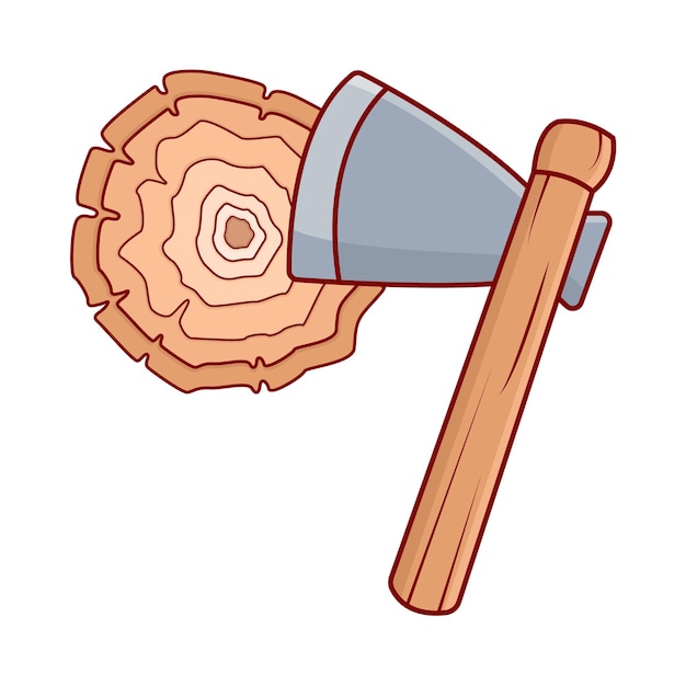 Vector illustration of hammer