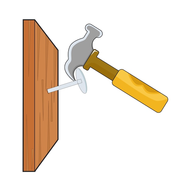 Illustration of hammer