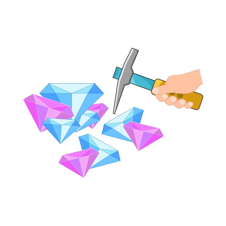वेक्टर illustration of hammer