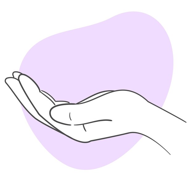 An illustration of hand gestures