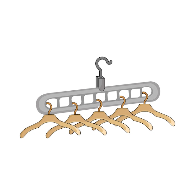 Vector illustration of hanger