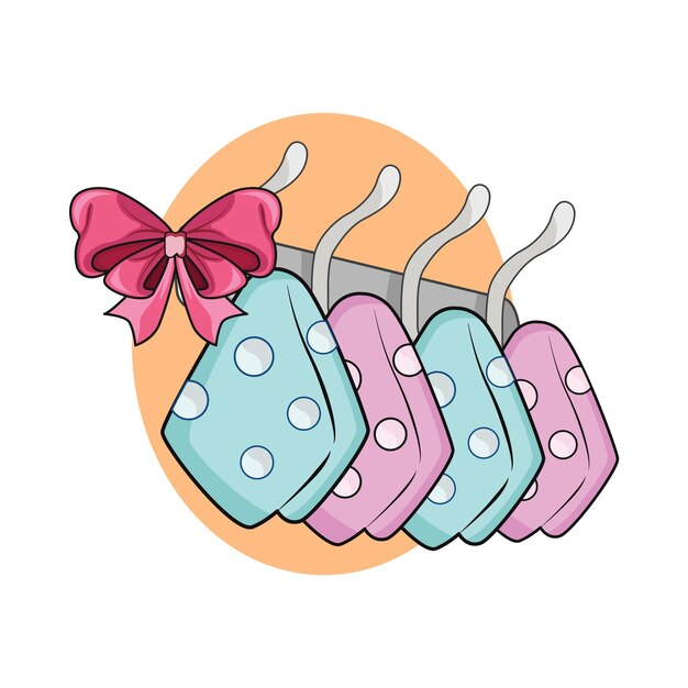 ハンガーのイラスト