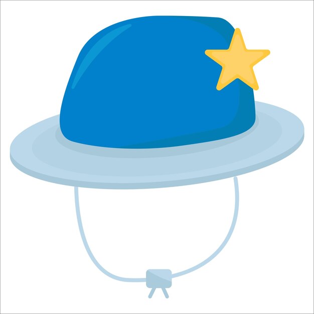 Vector illustration of hat