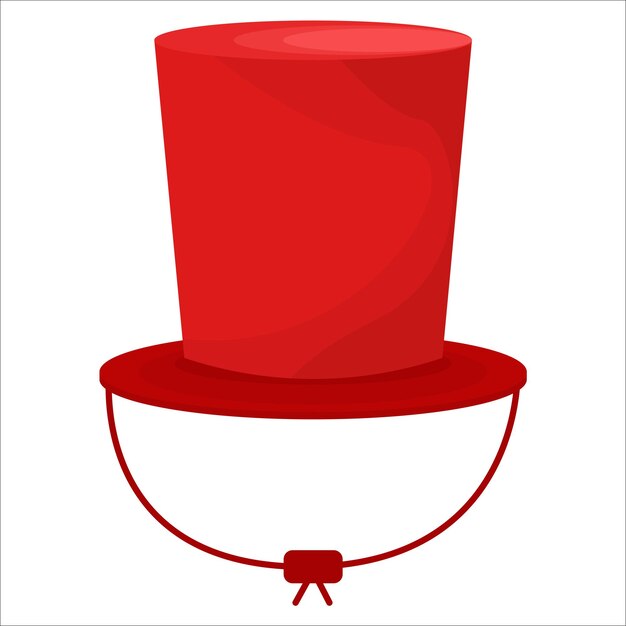 Vector illustration of hat