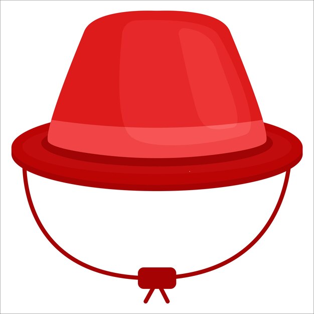 Vector illustration of hat