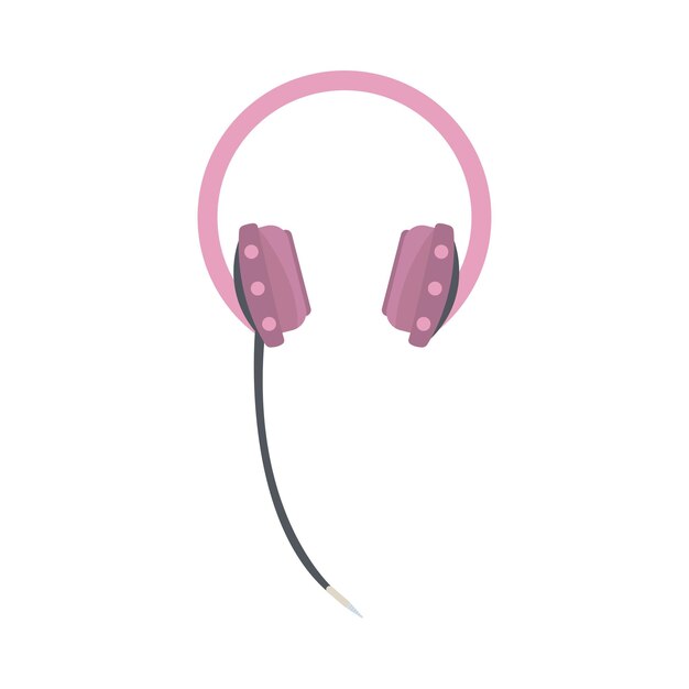 Illustration of headphone