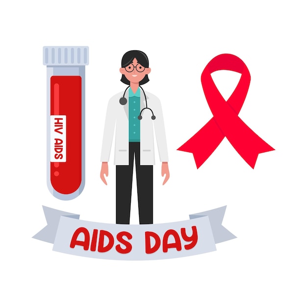 HIV의 그림