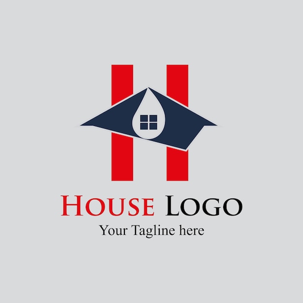 illustration house logo vector for design