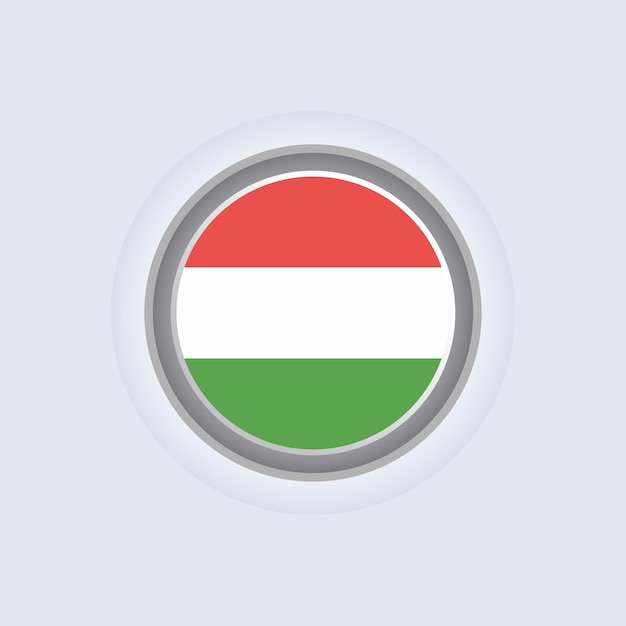 Иллюстрация шаблона флага Венгрии