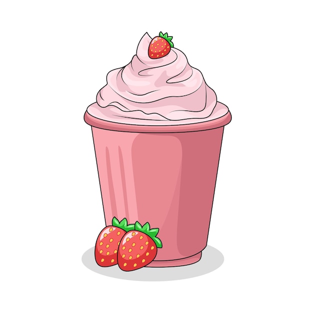 Illustration of ice cream