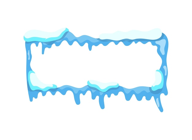 Illustration of icicles