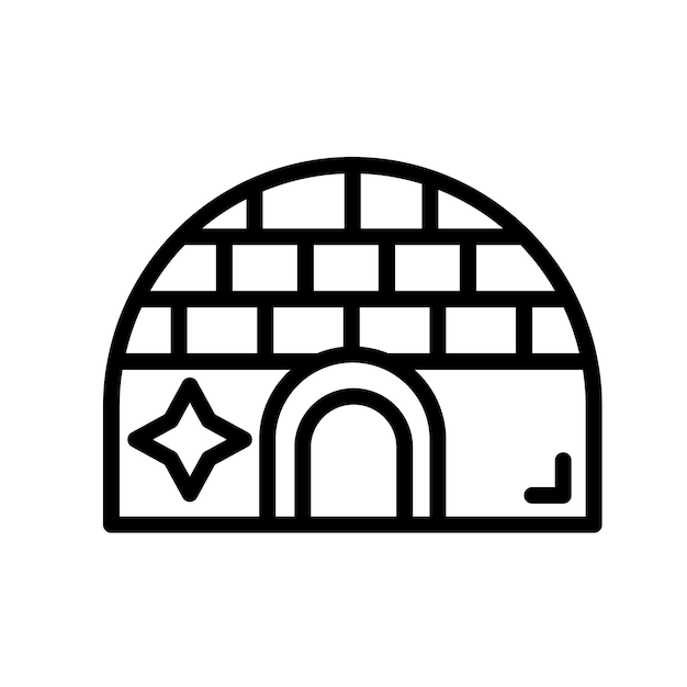 Illustration of igloo