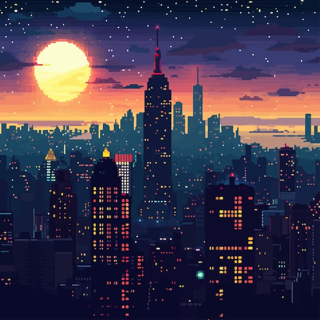 Illustration_in_retro_style_of_city_pixel_background