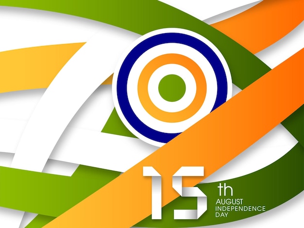 Illustration of Indian Independence day 15 August