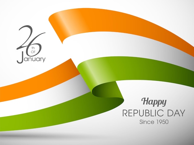 Illustration of Indian republic day 26th January