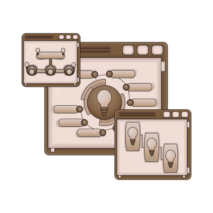 Vector illustration of infographic