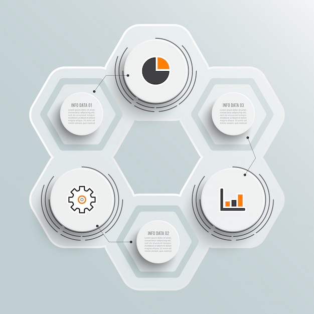 Illustrazione infografica 3 opzioni