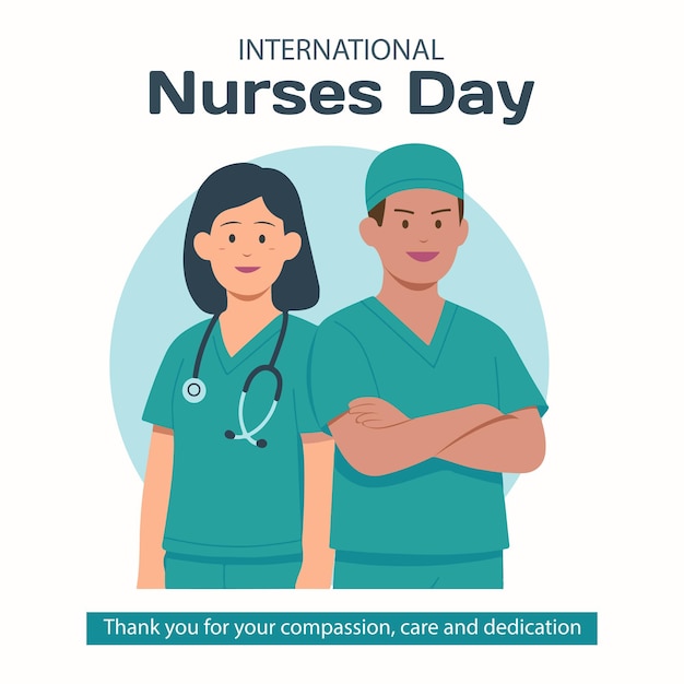 illustration for international nurse day