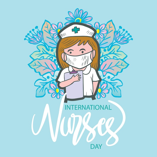 Illustration for international nurse day