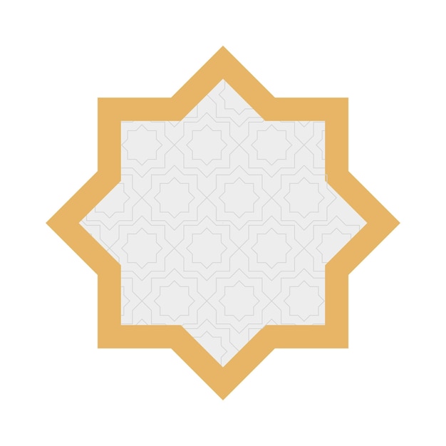 Vector illustration of islamic