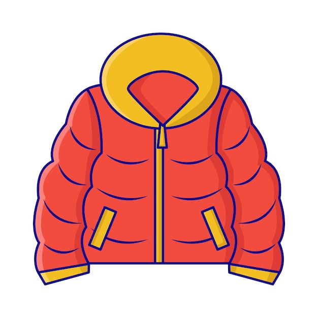 Vector illustration of jacket