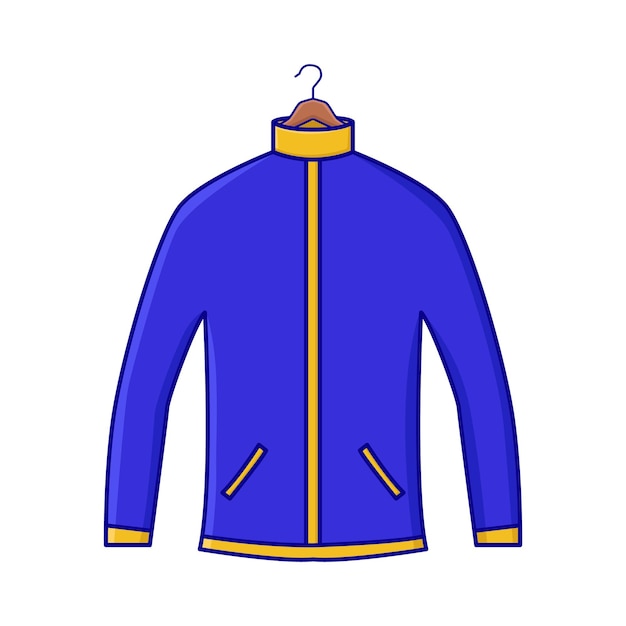 Vector illustration of jacket