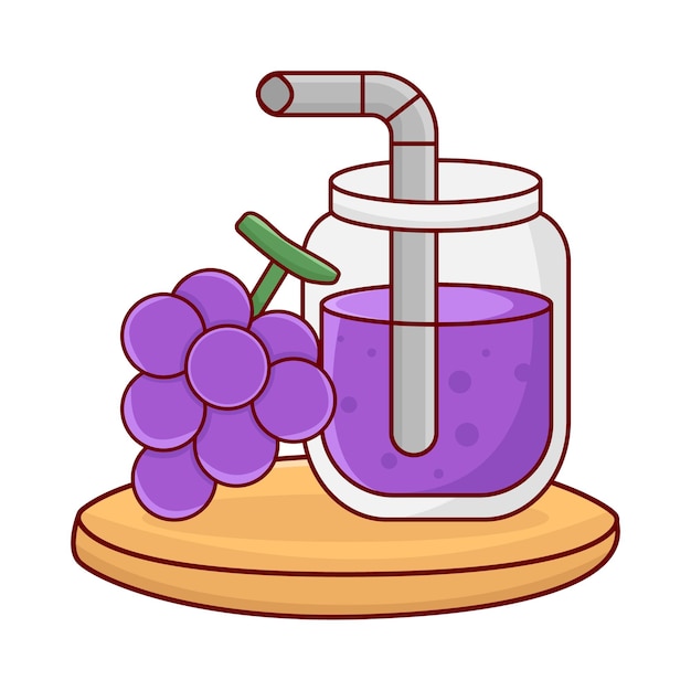 illustration of juice