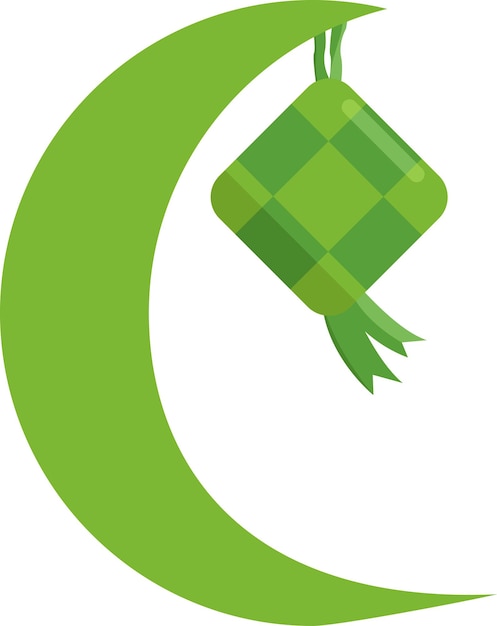 Vector illustration of ketupat