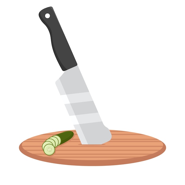 Illustration of knife