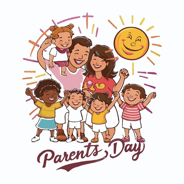 illustration for korean parents day celebration