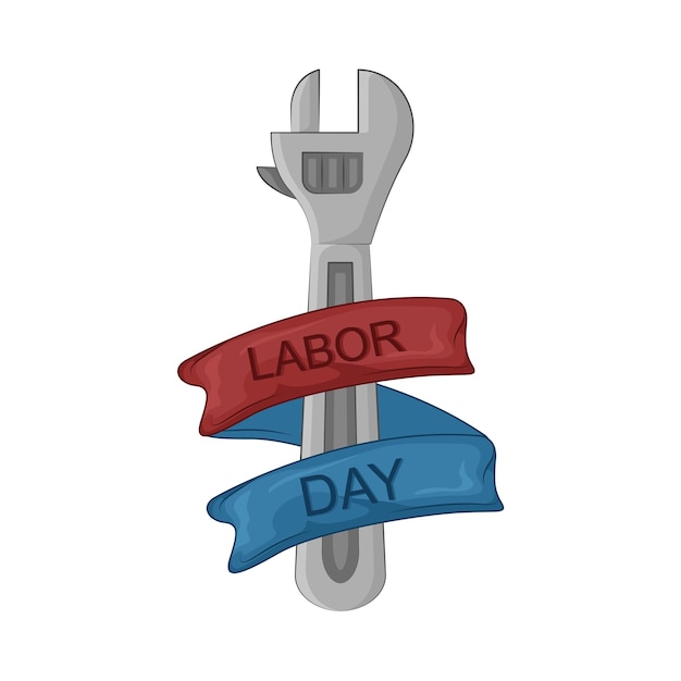 Illustration of labor day