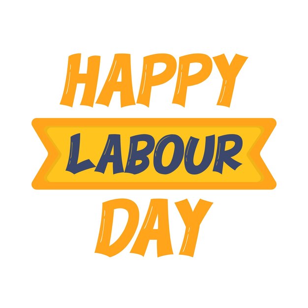 Illustration of labor day