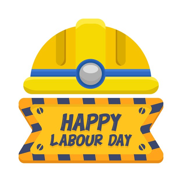 Premium Vector Illustration of labor day