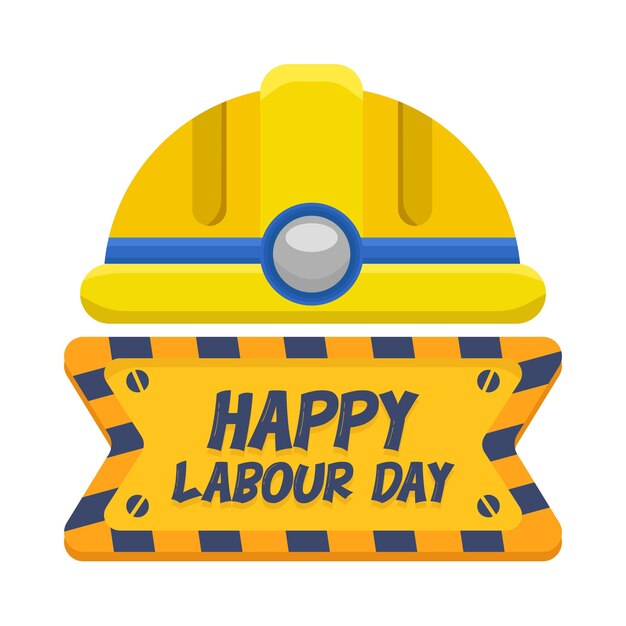 Illustration of labor day