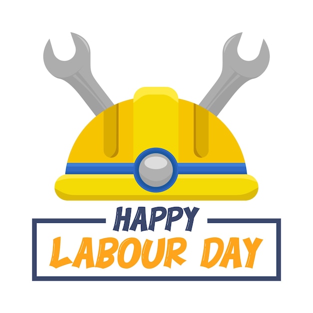 Vector illustration of labor day