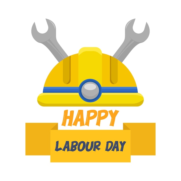 Vector illustration of labor day