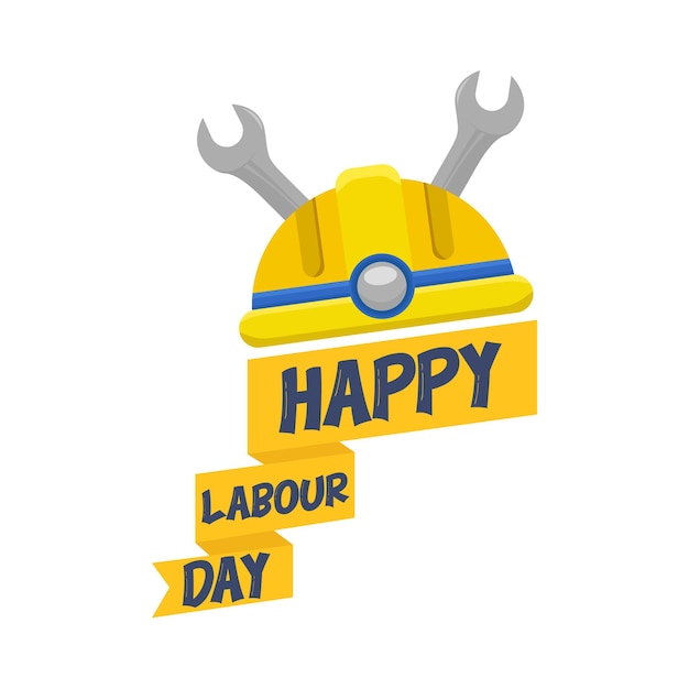 Vector illustration of labor day