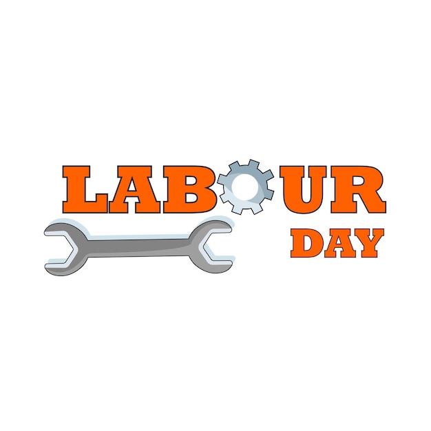 Vector illustration of labor day