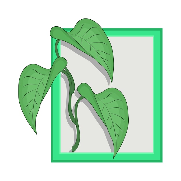 illustration of leaf