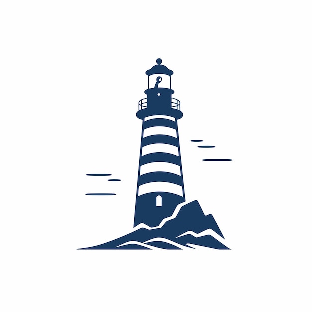 Vector illustration of lighthouse