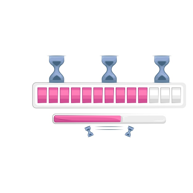 Vector illustration of loading