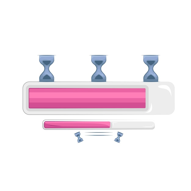 Vector illustration of loading